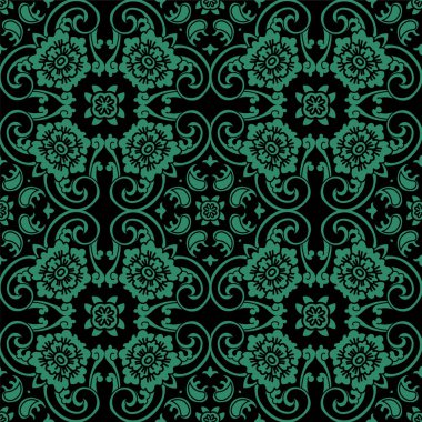 Sorunsuz Çin arka plan eğrisi çapraz sarmal çerçeve çiçek