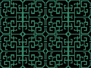 Sorunsuz Çin arka plan sarmal geometri çapraz çerçeve