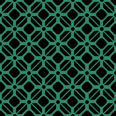 Antika sorunsuz yeşil arka plan çokgen onay geometri