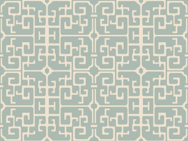 Antika sorunsuz arka plan sarmal geometri çapraz çerçeve