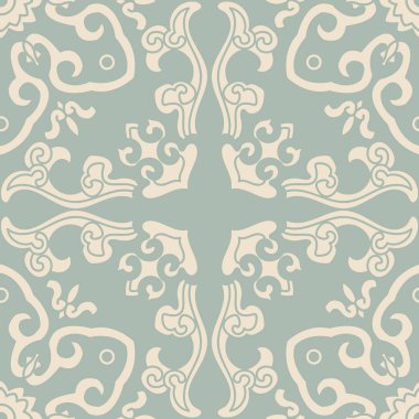 Antika sorunsuz arka plan eğrisi kaleydoskop çapraz sarmal