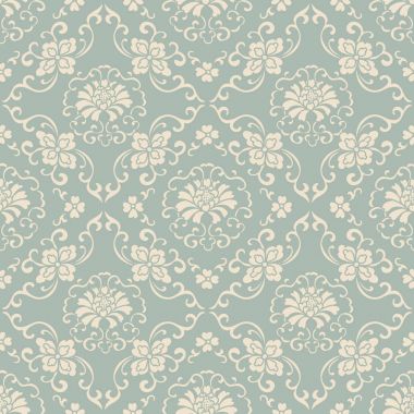 Antika sorunsuz arka plan sarmal çiçek asma botanik