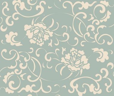 Antika sorunsuz arka plan Bahçe sarmal asma çiçek