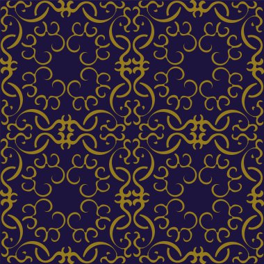 Antika sorunsuz arka plan eğrisi sarmal çapraz çerçeve asma