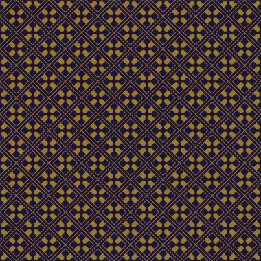 Antika sorunsuz arka plan kare kontrol çapraz geometri çerçeve