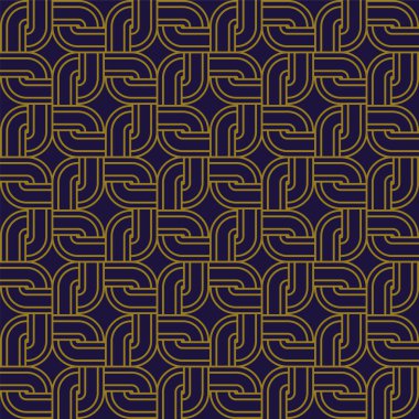 Antika sorunsuz arka plan yuvarlak köşe kare geometri zinciri f