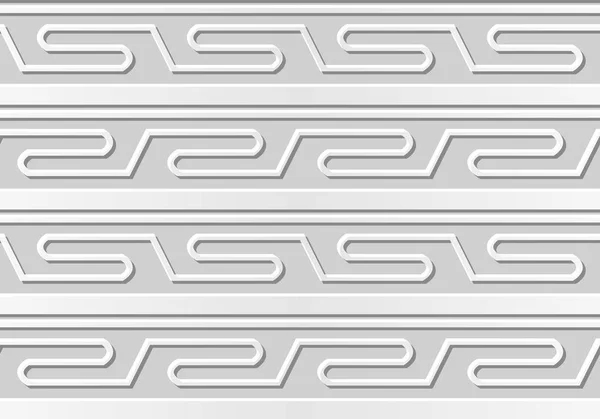 3D Papier Kunst Spirale Geometrie Geometrie Kreuzlinie — Stockvektor