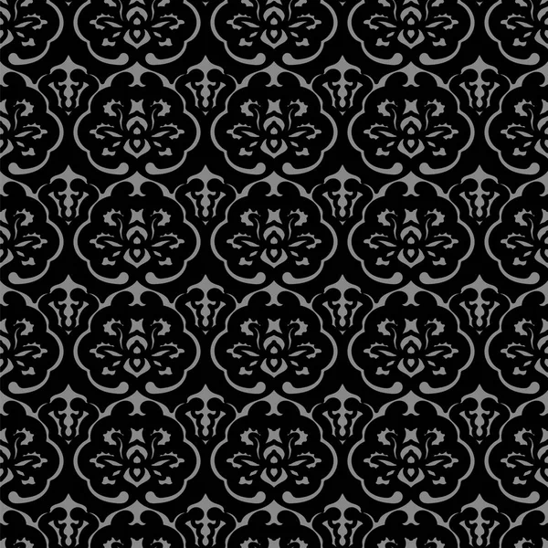 Antika sorunsuz arka plan eğrisi çapraz çerçeve çiçek