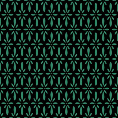 Antika sorunsuz arka plan Japon çiçek çapraz basma