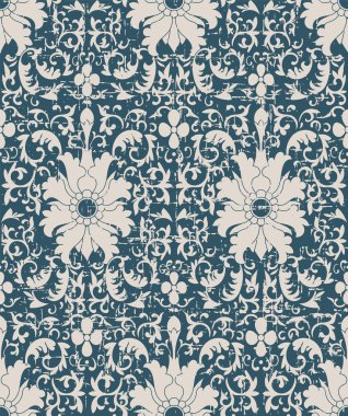 Arka plan Botanik Bahçesi sarmal giyilen antik sorunsuz retro