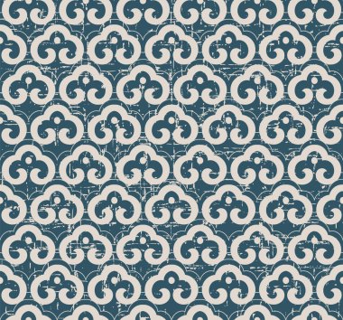 Arka plan oryantal eğrisi sarmal giyilen antik sorunsuz retro