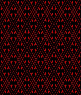 Sorunsuz Çin arka plan retro onay geometri rhomb çapraz fra