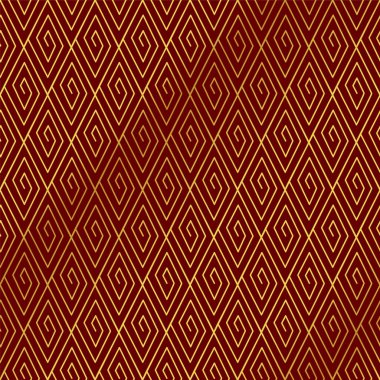 Sorunsuz altın Çin arka plan kontrol geometri sarmal girdap 