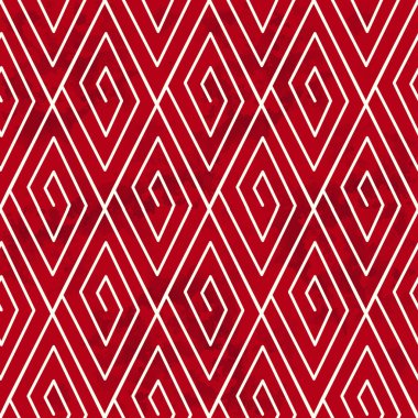 Sorunsuz Vintage Çin arka plan kontrol geometri sarmal girdap