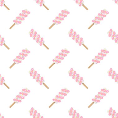 Sorunsuz arka plan görüntü renkli sulu boya doku buzlu şeker p