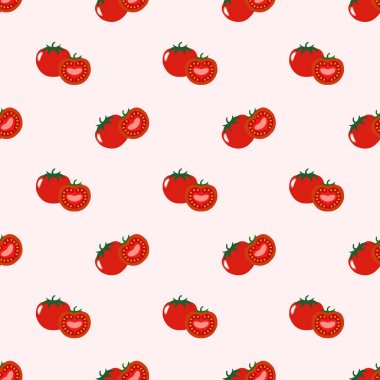 Sorunsuz arka plan görüntü renkli tropikal meyve domates