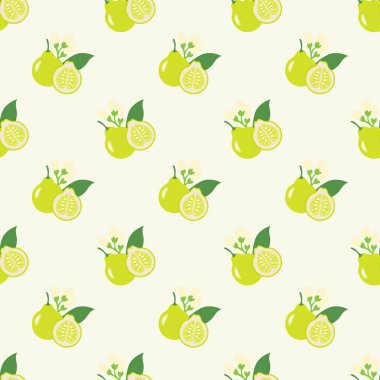 Sorunsuz arka plan görüntü renkli tropikal meyve pomelo