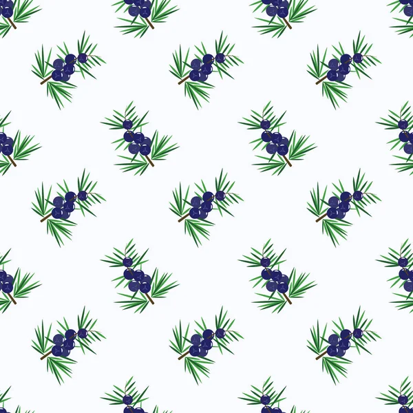 Imagem de fundo sem costura colorido fruta tropical groselha de zimbro —  Vetores de Stock