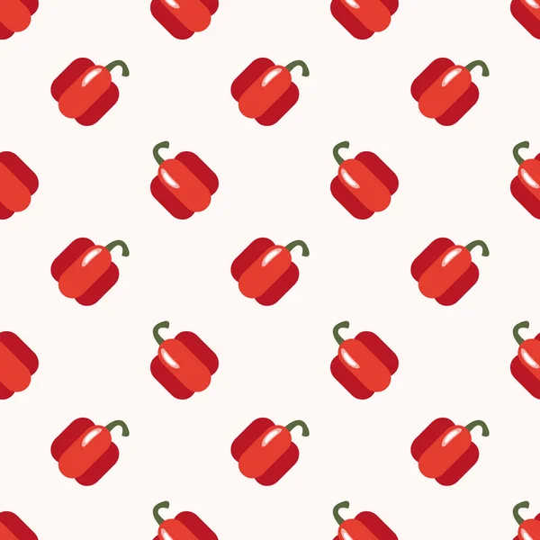 Složky barevné zeleninové potraviny bezešvé pozadí obrázek červené — Stockový vektor