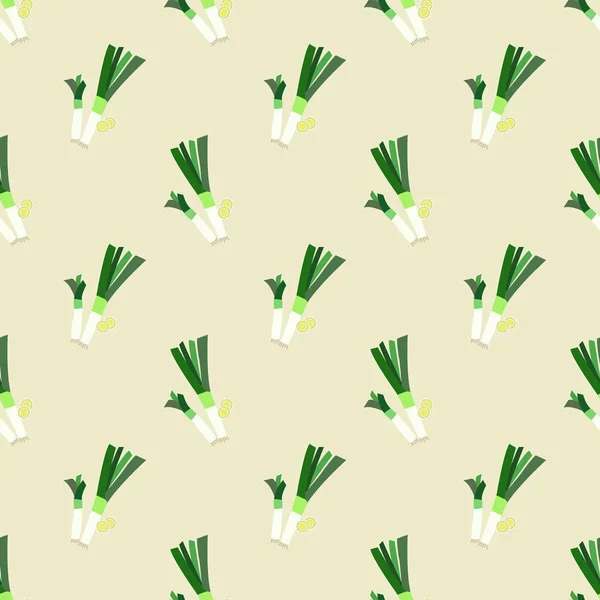 Sömlös bakgrund bild färgglada grönsakmat ingrediens lee — Stock vektor