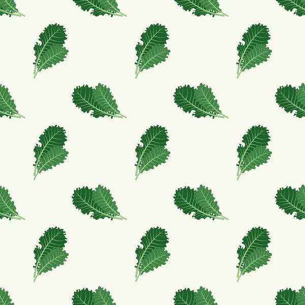 Sans couture image de fond coloré légume ingrédient alimentaire kal — Image vectorielle