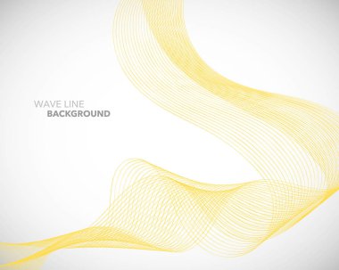 Zarif soyut vektör dalga çizgi fütüristik stili arka plan te