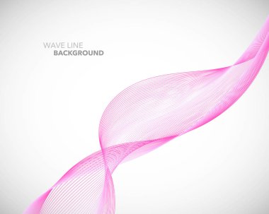 Zarif soyut vektör dalga çizgi fütüristik stili arka plan te