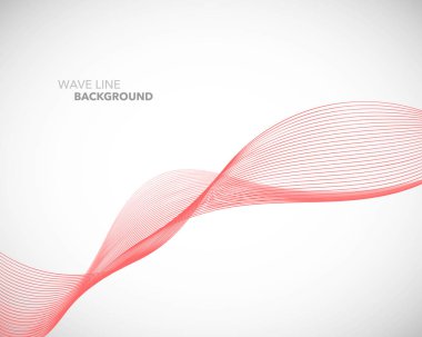 Zarif soyut vektör dalga çizgi fütüristik stili arka plan te