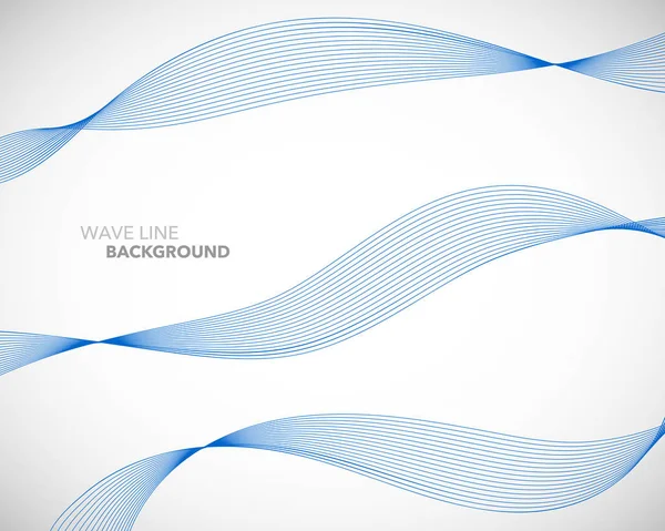 Zarif soyut vektör dalga çizgisi fütüristik biçim arkaplan şablonu