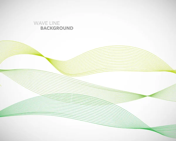 Zarif soyut vektör dalga çizgisi fütüristik biçim arkaplan şablonu