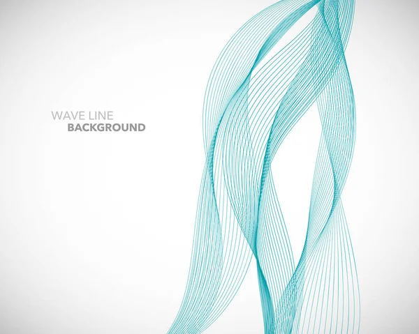 Zarif soyut vektör dalga çizgisi fütüristik biçim arkaplan şablonu