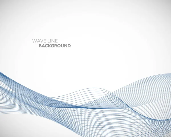 Zarif soyut vektör dalga çizgisi fütüristik biçim arkaplan şablonu