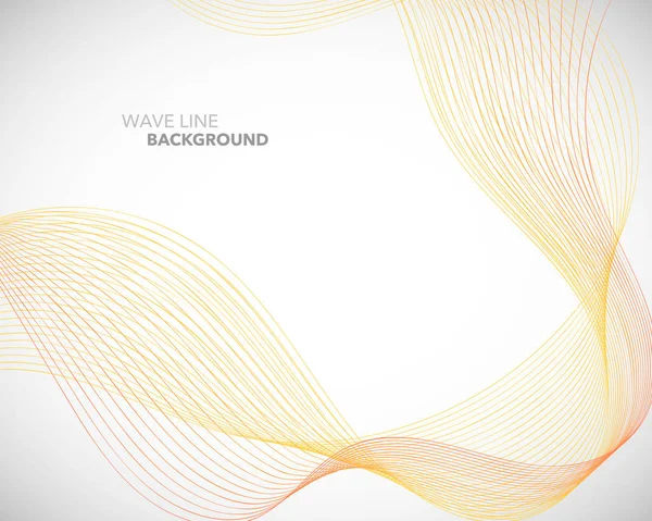 Zarif soyut vektör dalga çizgisi fütüristik biçim arkaplan şablonu