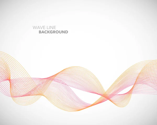 Zarif soyut vektör dalga çizgi fütüristik stili arka plan te