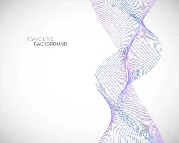 Zarif soyut vektör dalga çizgi fütüristik stili arka plan te