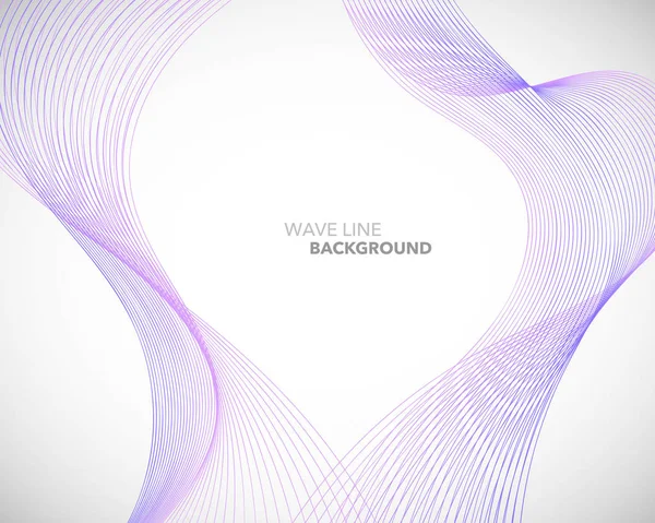 Zarif soyut vektör dalga çizgi fütüristik stili arka plan te