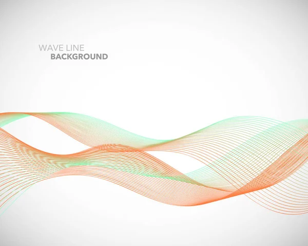 Zarif soyut vektör dalga çizgi fütüristik stili arka plan te