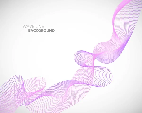 Zarif soyut vektör dalga çizgi fütüristik stili arka plan te