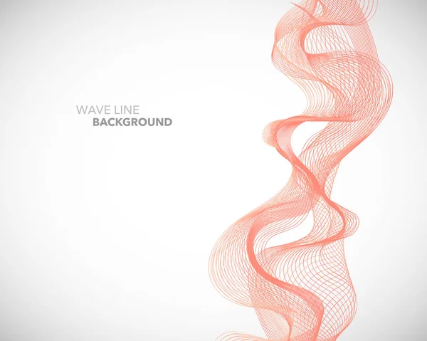 Zarif soyut vektör dalga çizgi fütüristik stili arka plan te