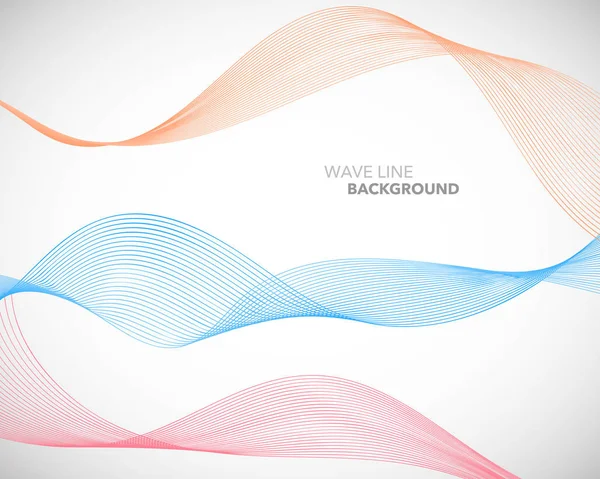 Zarif soyut vektör dalga çizgi fütüristik stili arka plan te