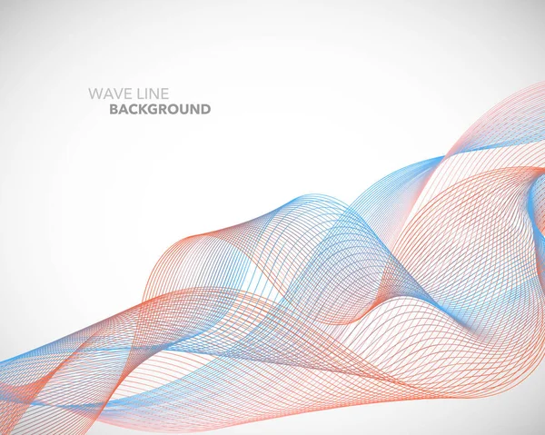 Zarif soyut vektör dalga çizgi fütüristik stili arka plan te