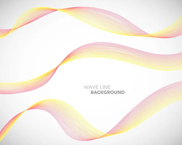 Zarif soyut vektör dalga çizgi fütüristik stili arka plan te