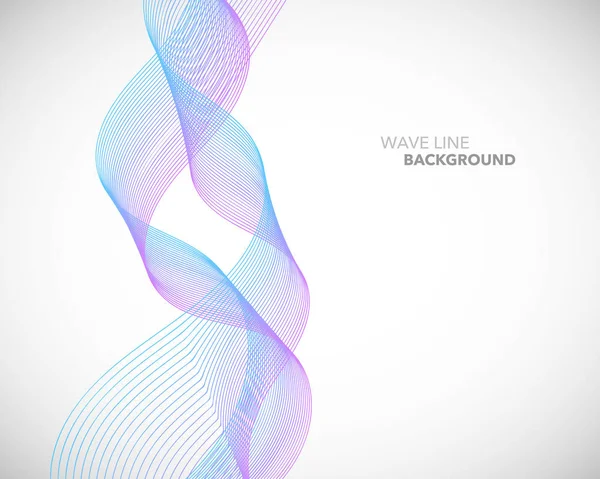 Zarif soyut vektör dalga çizgi fütüristik stili arka plan te