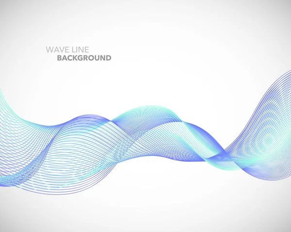 Zarif soyut vektör dalga çizgi fütüristik stili arka plan te