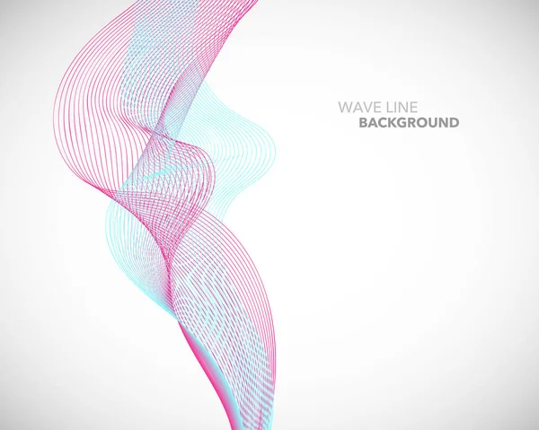 Zarif soyut vektör dalga çizgi fütüristik stili arka plan te