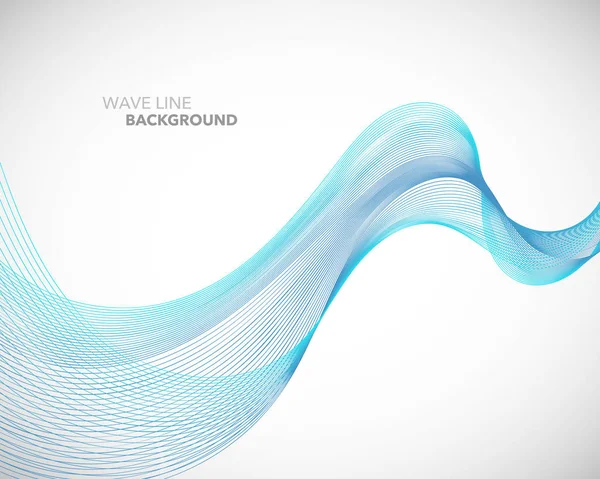 Zarif soyut vektör dalga çizgi fütüristik stili arka plan te