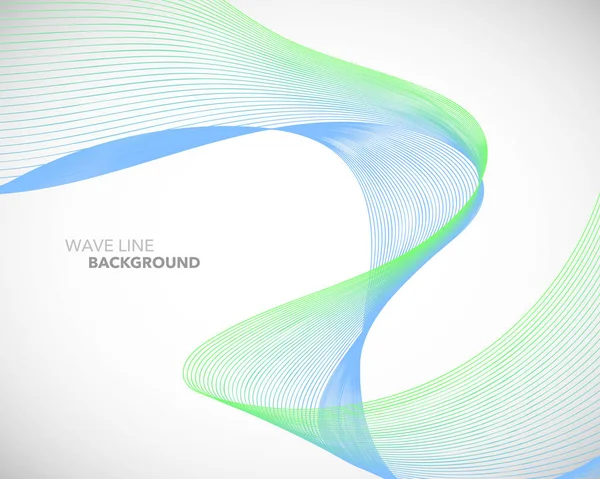 Zarif soyut vektör dalga çizgi fütüristik stili arka plan te