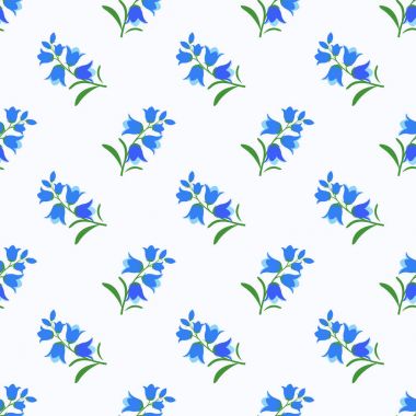 Sorunsuz arka plan görüntü renkli botanik çiçek yaprak bitki