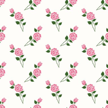 Sorunsuz arka plan görüntü renkli botanik çiçek yaprak bitki