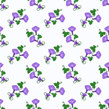 Sorunsuz arka plan görüntü renkli botanik çiçek yaprak bitki